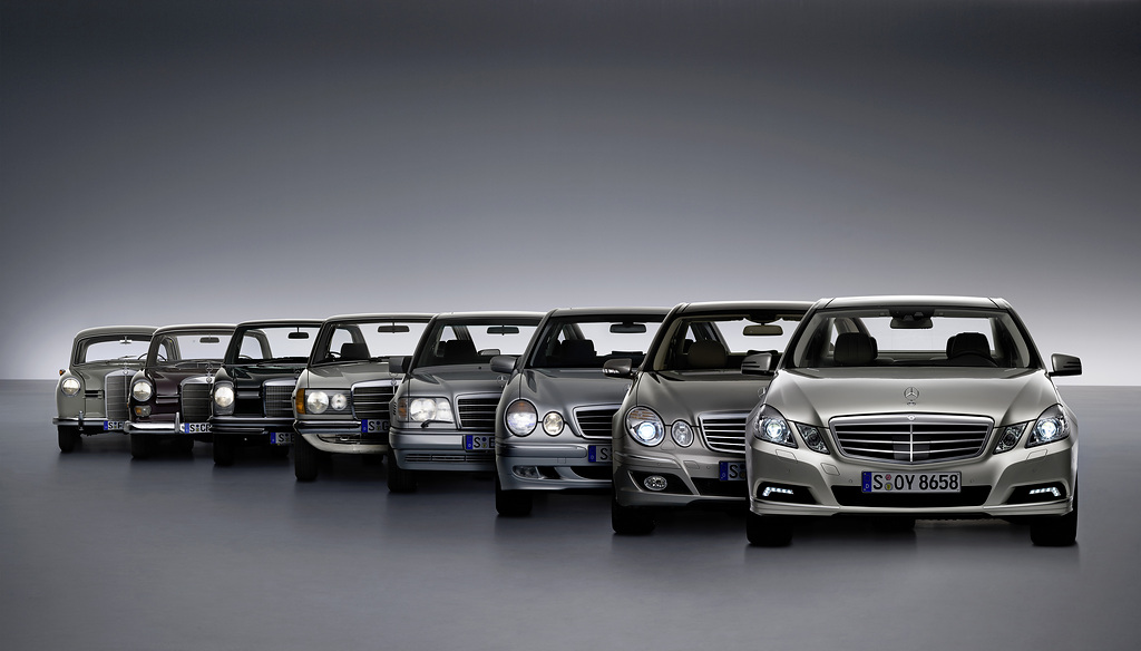 Mercedes-Benz E-Class generations