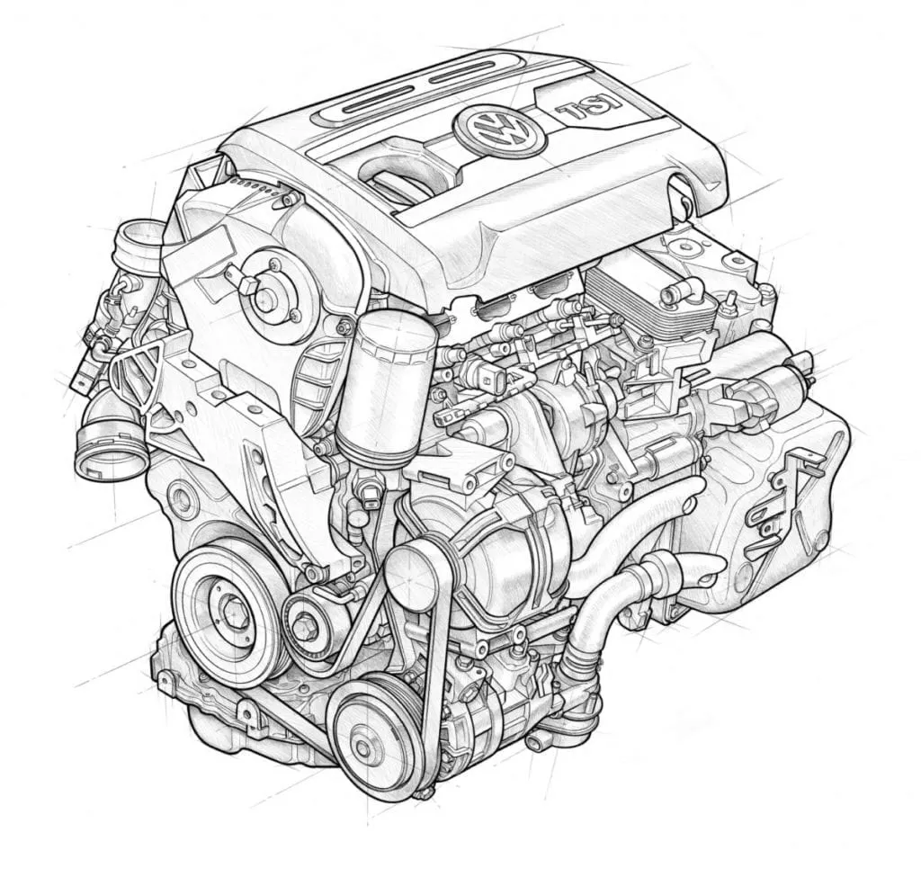 Mk6 GTI engine